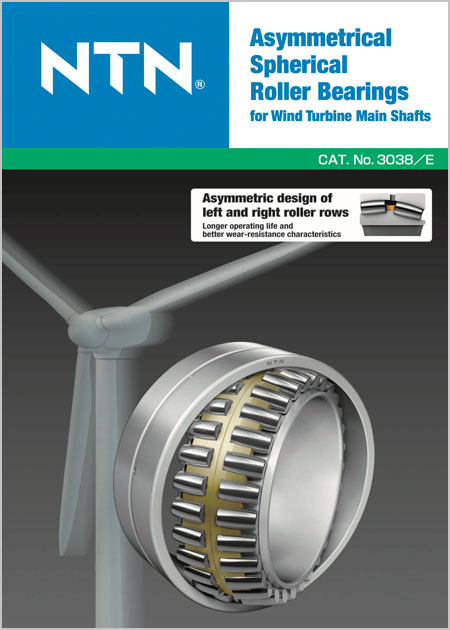 Asymmetrical Spherical Roller Bearings Catalog cover image
