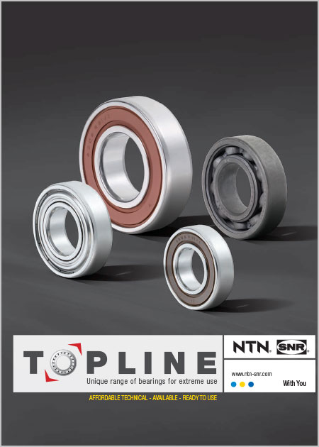 NTN Topline bearings catalog cover image