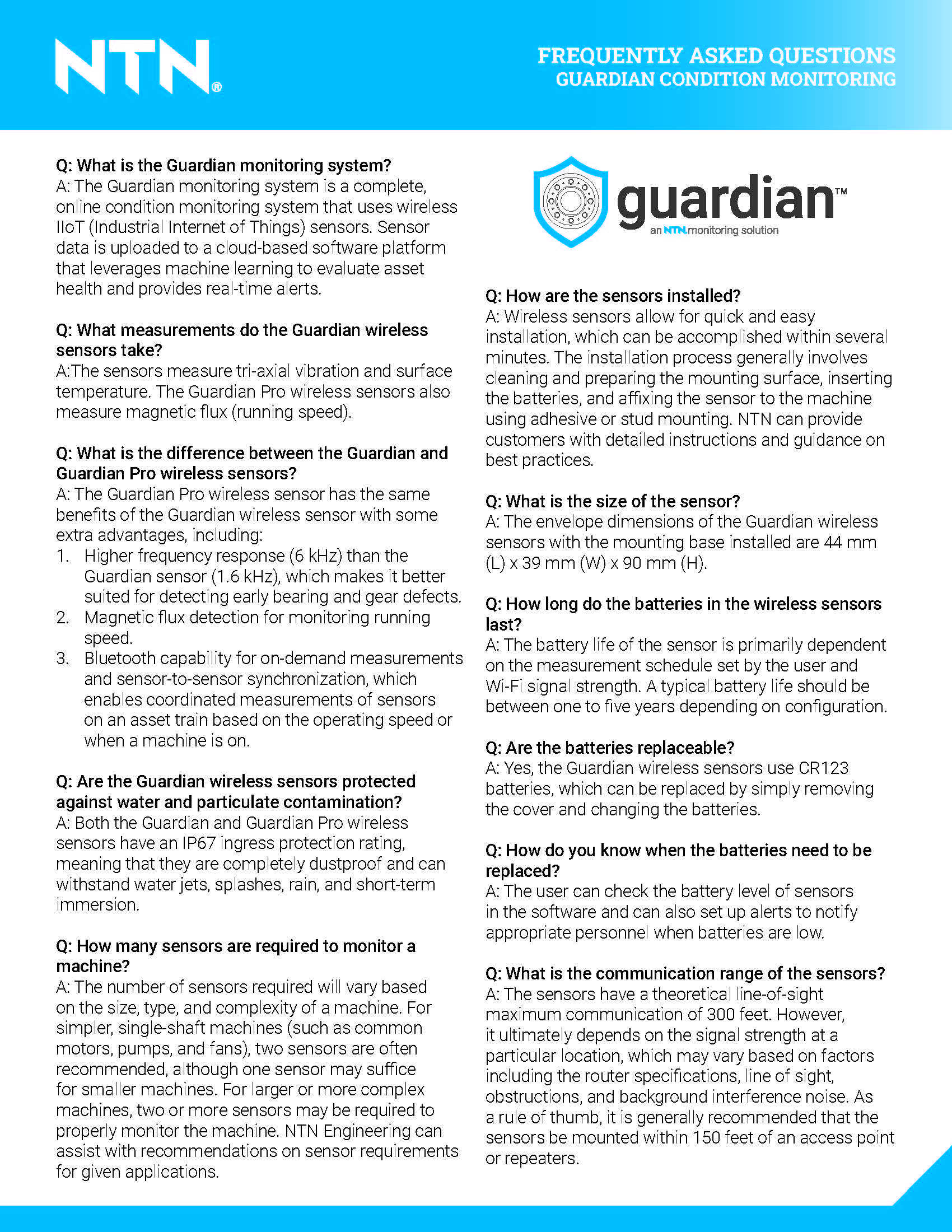 NTN-ConditionMonitoring-FAQ-Guardian-25NTNNGFAQ Page 1
